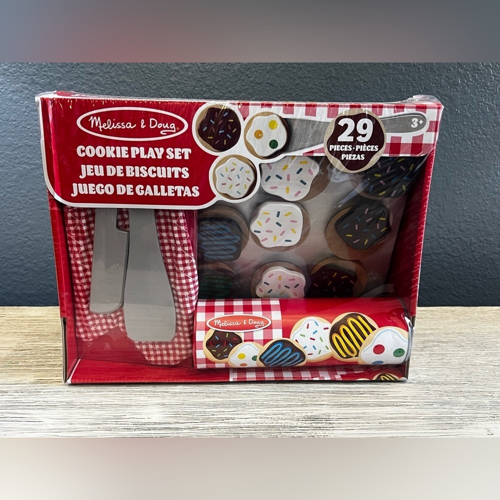 🆕 Melissa & Doug Colorful Cookie Play Set